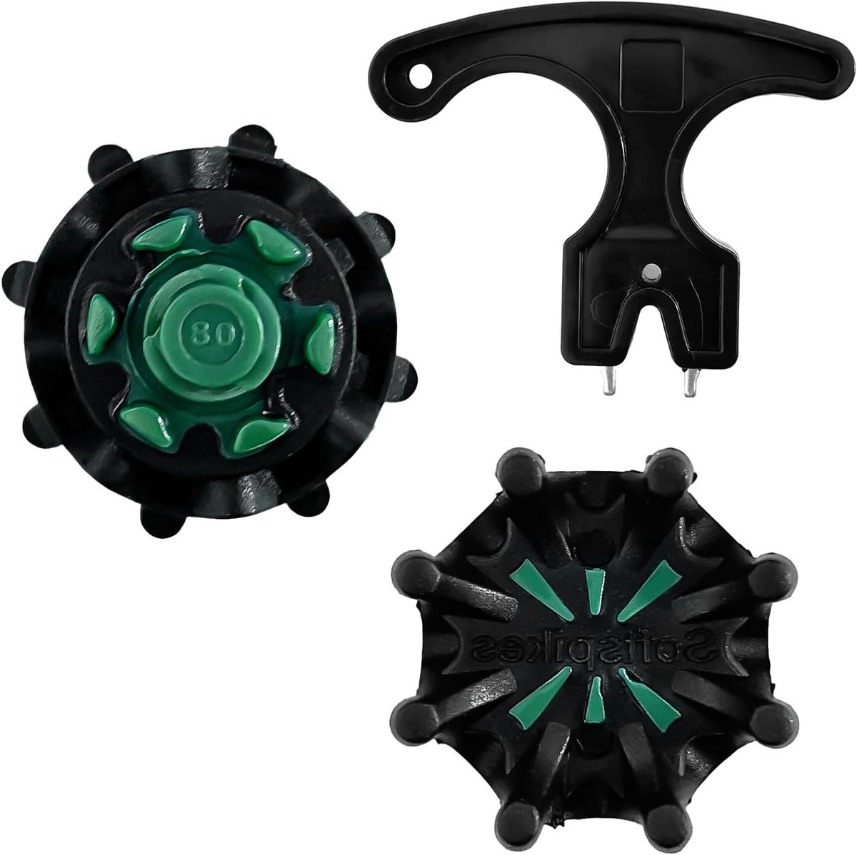 Noppen voor golfschoenen en cricketspikes, schroefdraad noppen voor optimale grip en prestaties
