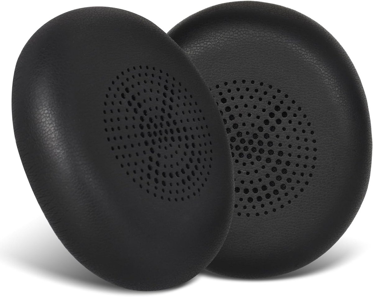 Zachte Vervangende Oorkussens voor Evolve2 65, Evolve2 40 en Elite 45H Draadloze Hoofdtelefoons, Comfortabele Protein Lederen Oorkussens voor Optimale Geluidskwaliteit