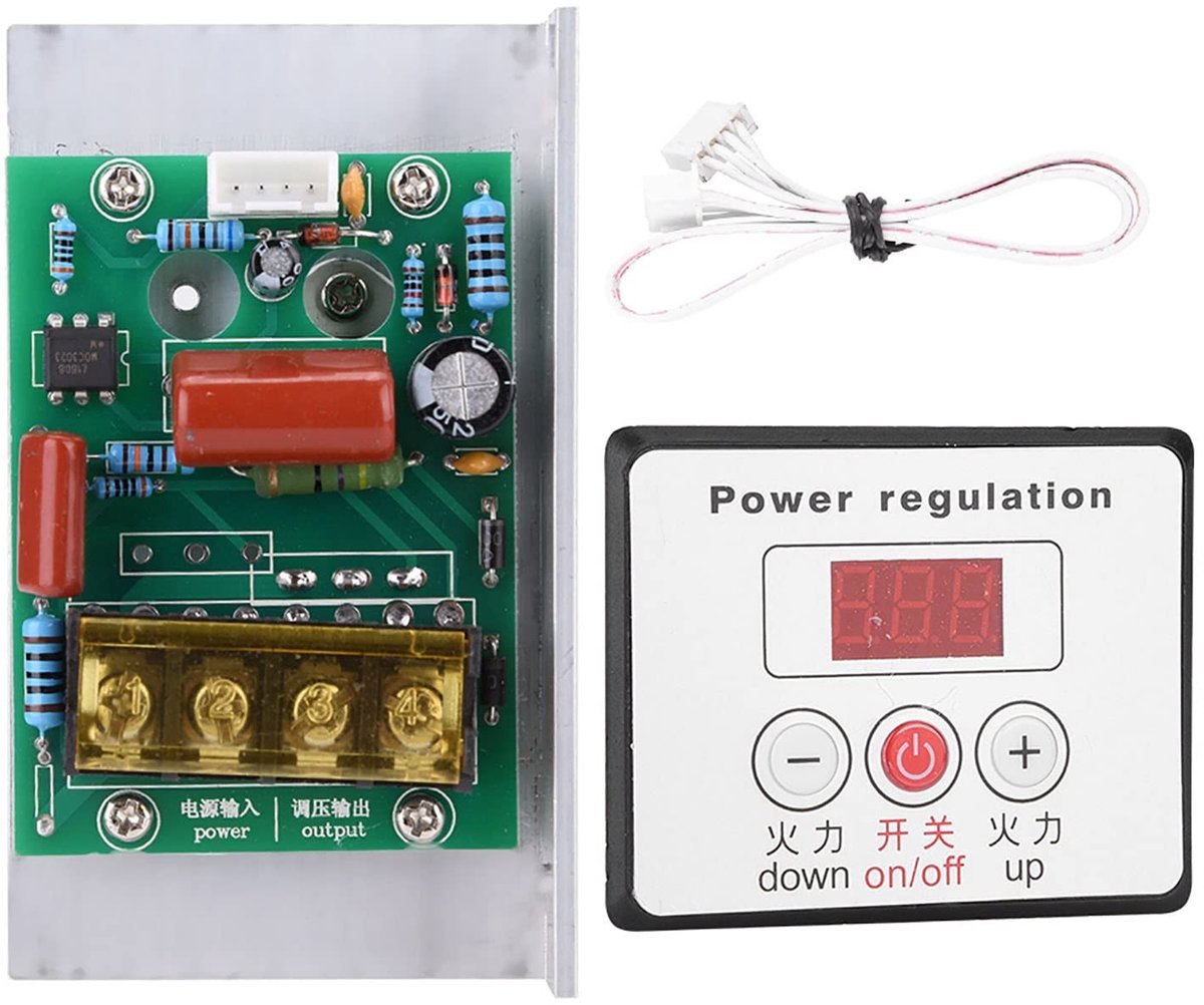 Dailygoods - Dailygoody - 6000W Spanningsregelaar - Snelheidsregelaar voor Thermostaat - G