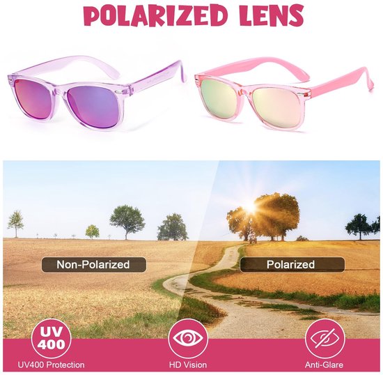 Dailygoods - Gepolariseerde Zonnebril voor Kinderen UV400 Bescherming van Dailygoods — afbeelding 4
