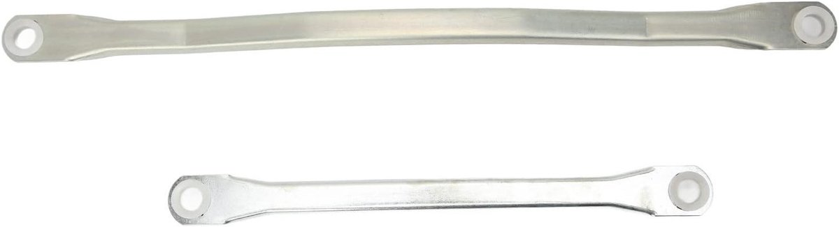 Wisserstang Koppeling Set voor Auto's | 2 Stuks Vervangingsset voor Wisserstangen | Geschikt voor Micra K12 2003-2010, Auto Accessoires, Reparatieonderdelen, Automotive Exterior