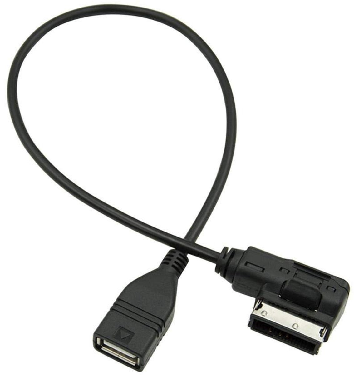 Dailygoody - USB Muziekinterface - Audiotransfer voor Auto - 27 cm Kabel - Adapter - Geschikt voor A3 S4 A5 A6 A7 Q5 Q7 R8