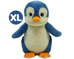 Topknuffels® Pinguin Blauw Pluche Knuffel XL 65 cm - Groot Speelgoed Knuffeldier - Knuffels voor Kinderen Jongens Meisjes