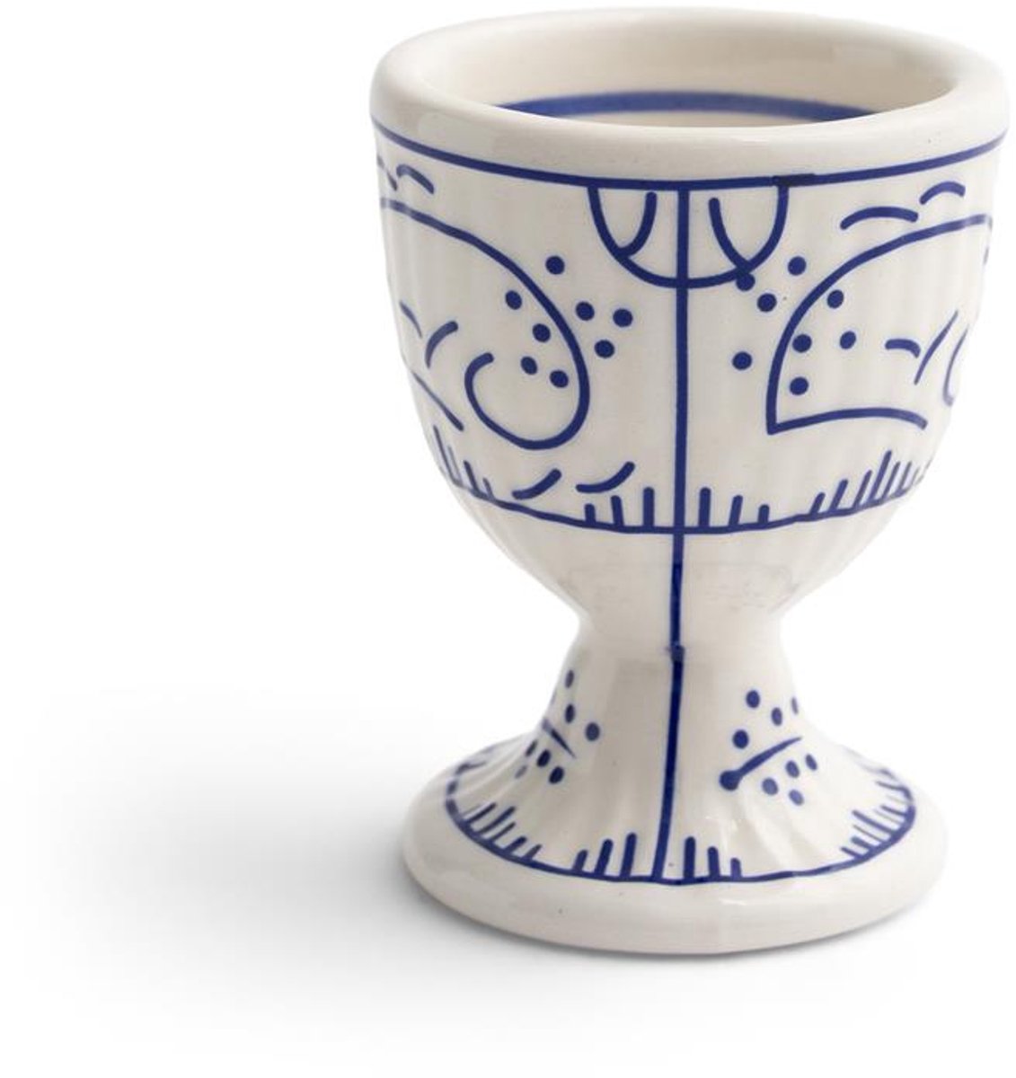 Royal Boch - Set 6x Eierdop op voet - Copenhague