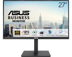 ASUS VA27UQSB - 4K Business Creative Monitor - USB Hub - Speakers - EPEAT Gold - 27 inch