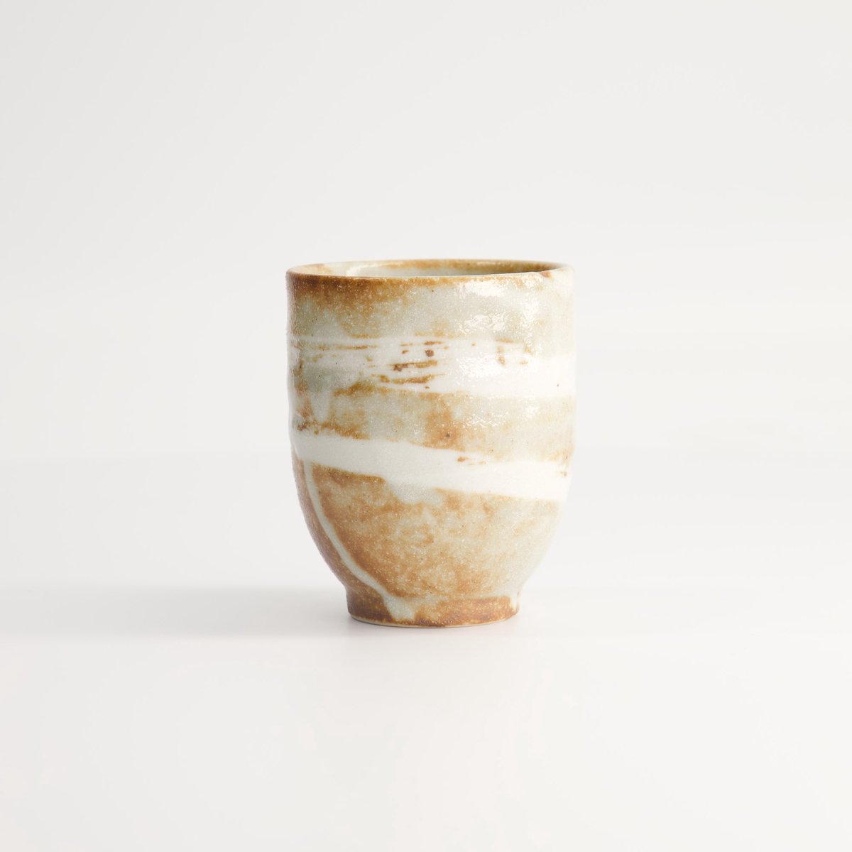 Tokyo Design Studio – Japanse Yunomi Theekop – Shino Collectie – 200ml – 7×8.4cm