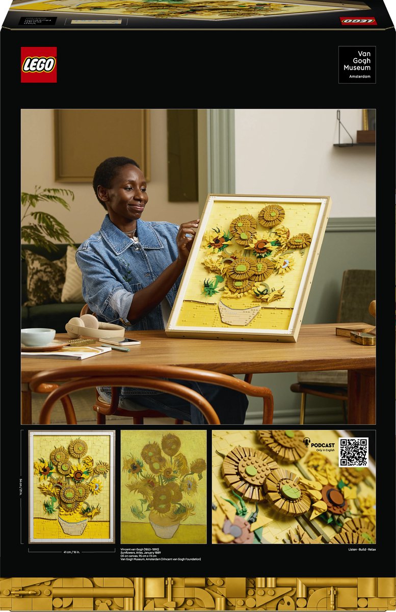 LEGO - Vincent van Gogh Zonnebloemen - Zonnebloemen - 31215 — afbeelding 6