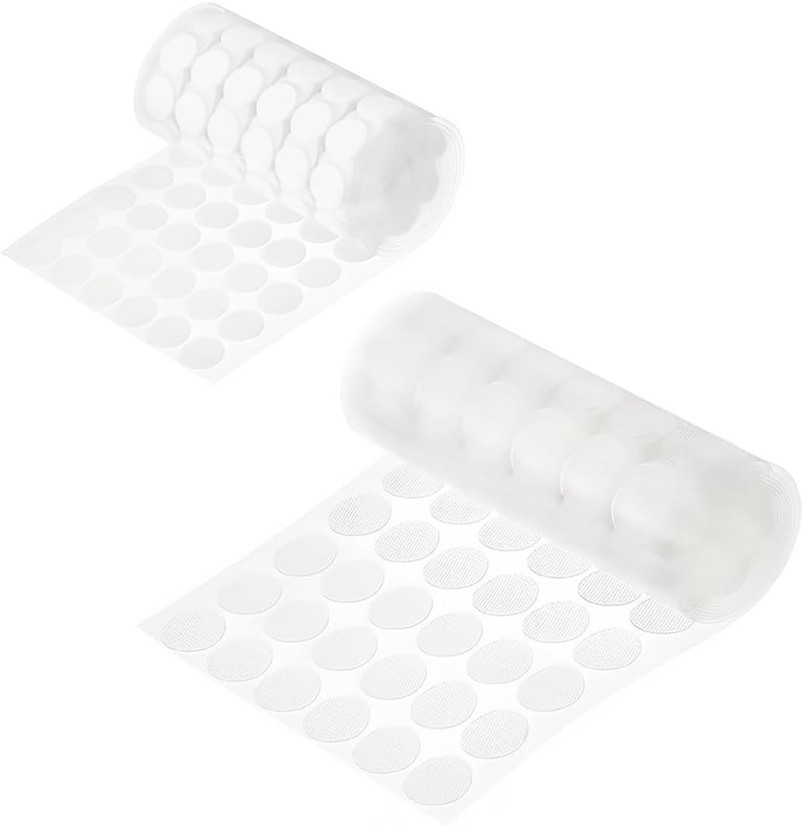 Ronde Zelfklevende Dots, 316 Paren, Ideaal voor Wanddecoratie, Foto's en Objecten, 10/20 mm Haakjes en Ringen