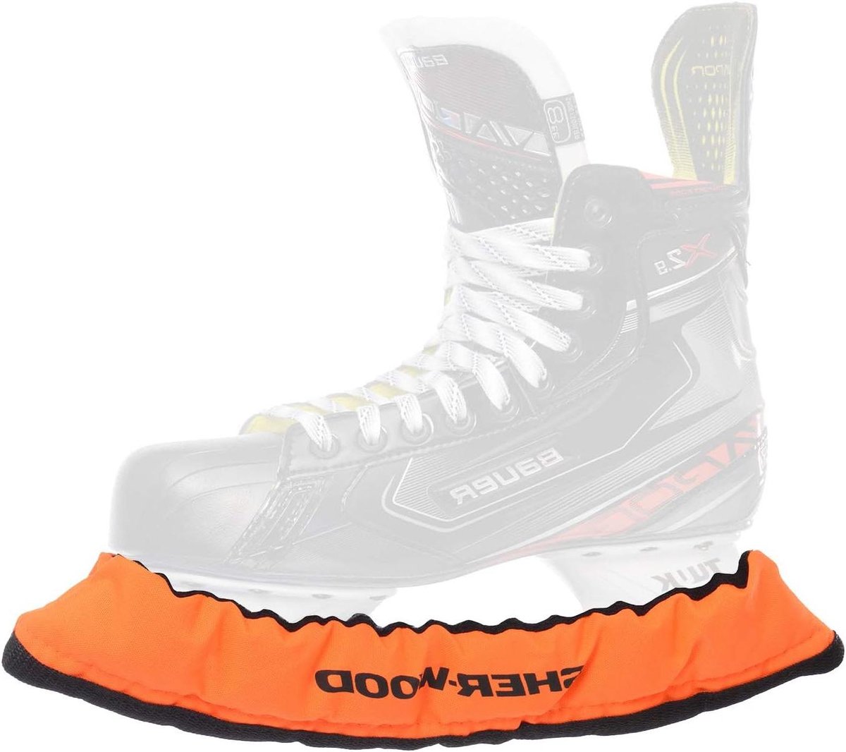 Kousen voor schaatsen - Schaatsbeschermers - Bescherming schaatsen - Elastische pasvorm - 2 stuks - Oranje