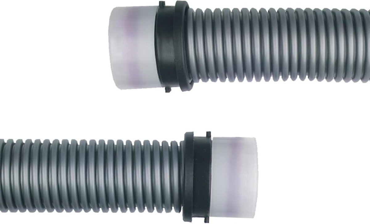 Reparatieslang Stofzuiger - Zuigslang Universeel - Stofzuigen Reparatie - Flexibele Lengte - 18 m 32 mm - Zwart