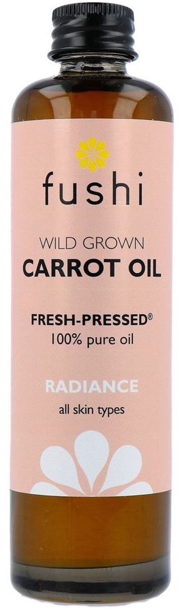 Fushi Wellbeing - Carrot Oil - 100ml - Biologische en Koudgeperste Wortelolie