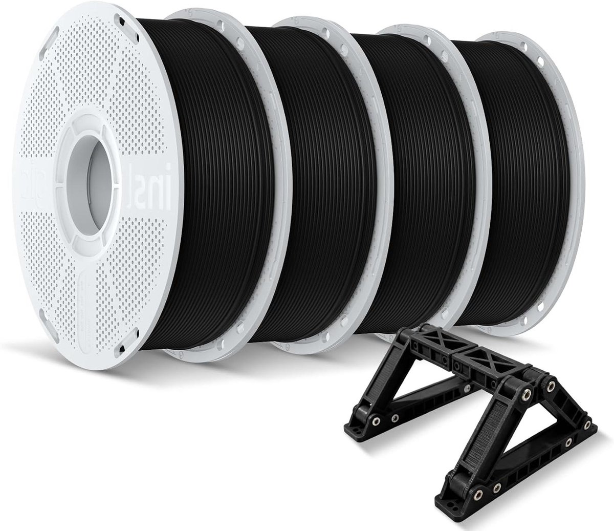 ASA Filament 1.75mm - 3D Printer Draad - Buitenprojecten Printen - UV- en Weerbestendig - 4kg - Zwart