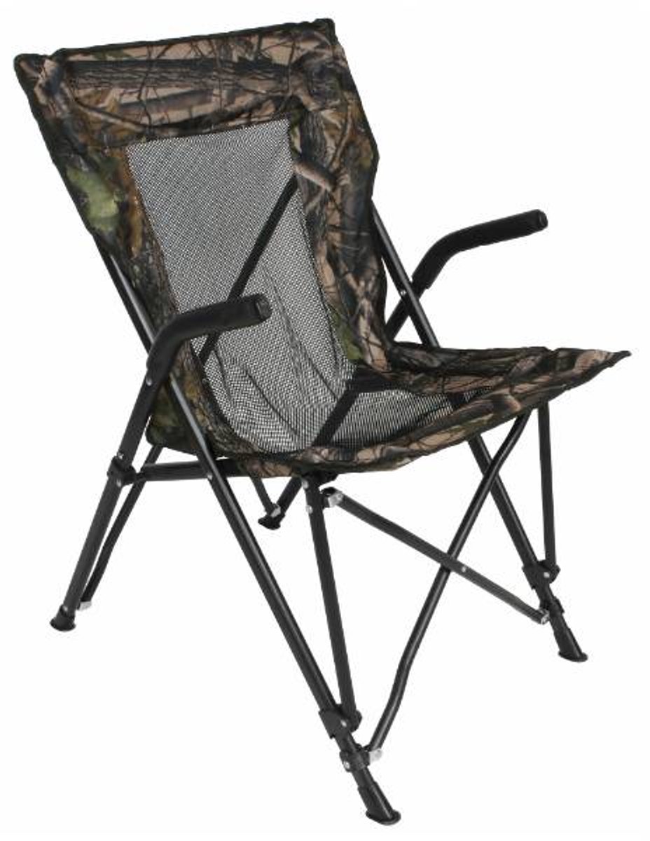 Eurocatch Comfortabele camouflage klapstoel – lichtgewicht & ademend