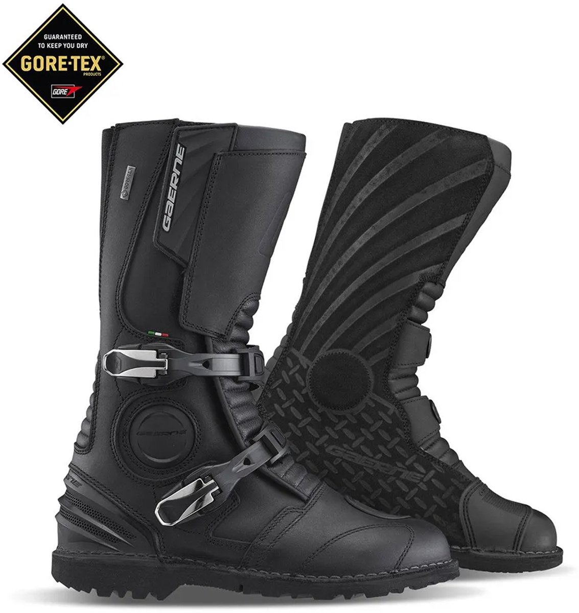Gaerne G-midland Gore-tex® Motorlaarzen Zwart EU 46 Man