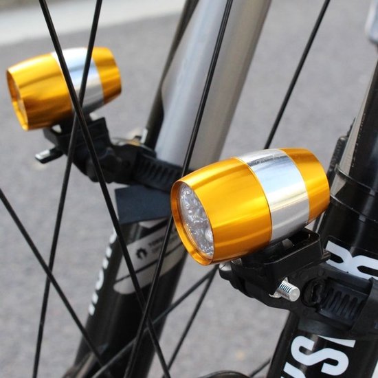 Oneay LED-veiligheidslampje voor de fiets, waterdicht signaallampje van aluminiumlegering voor de voorvork van een mountainbike, ultrahelder minilampje voor nachtelijke fietstochten. — afbeelding 2