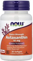 NOW Foods Astaxanthine 10 mg – 30 Softgels | Extra sterke Astaxanthin Supplement | Dietary Supplement