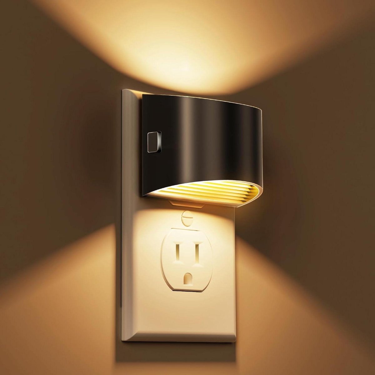 LED Nachtlamp - Wandlamp Schemerlamp - Donkere Ruimtes Verlichten - Automatische Daglichts