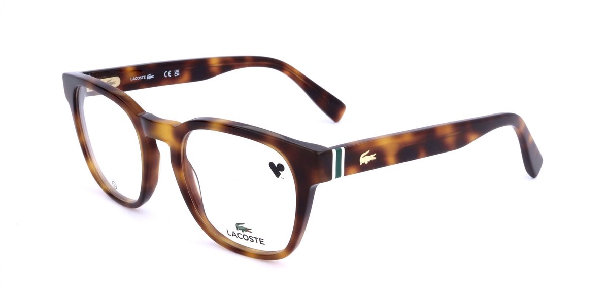 Lacoste L2938 Havana 51/20/145 MAN Brilmonturen