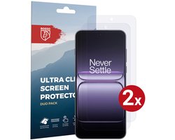 Rosso Screen Protector Geschikt voor OnePlus Nord 5 | Ultra Clear Duo Pack | TPU Folie | Case Friendly Beschermfolie | 2 Stuks