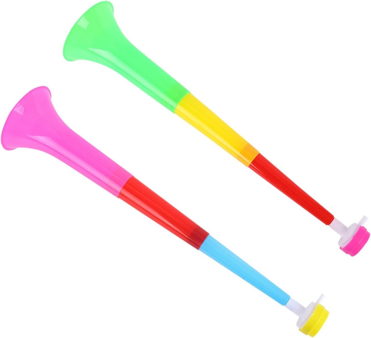 Vuvuzela Trompet van Plastic - Verstelbare Trompet voor Voetbalstadion en Feestaccessoires voor Sportevenementen
