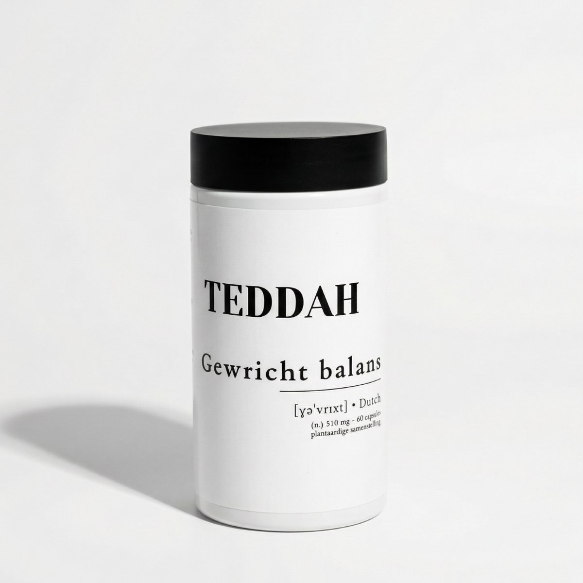 TEDDAH Gewricht Balans - 510 mg - 60 capsules - Soepele Gewrichten* - Curcuma - Puur Natuur Zonder Toevoegingen