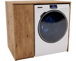 Wasmachine Ombouw - Opbouwmeubel - Kast Wasdroger - Meubel - solide