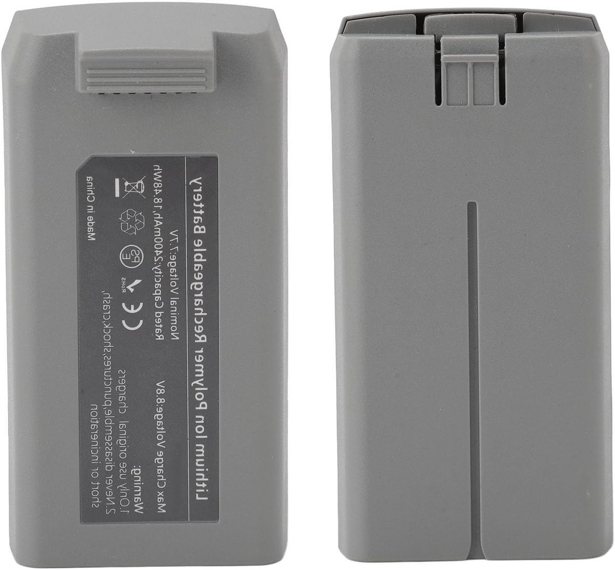 Vervangingsbatterij voor Mini 2 SE, Mini 2 en Mini SE Drones met Snelle Oplaadfunctie en 2400mAh Capaciteit