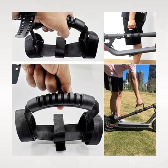Verstelbare schouderriem voor scooter, schouderriem, accessoires, draagriem voor verhuizing, step, loopfiets, strandstoel| Cyslmuk® van Merkloos — afbeelding 4