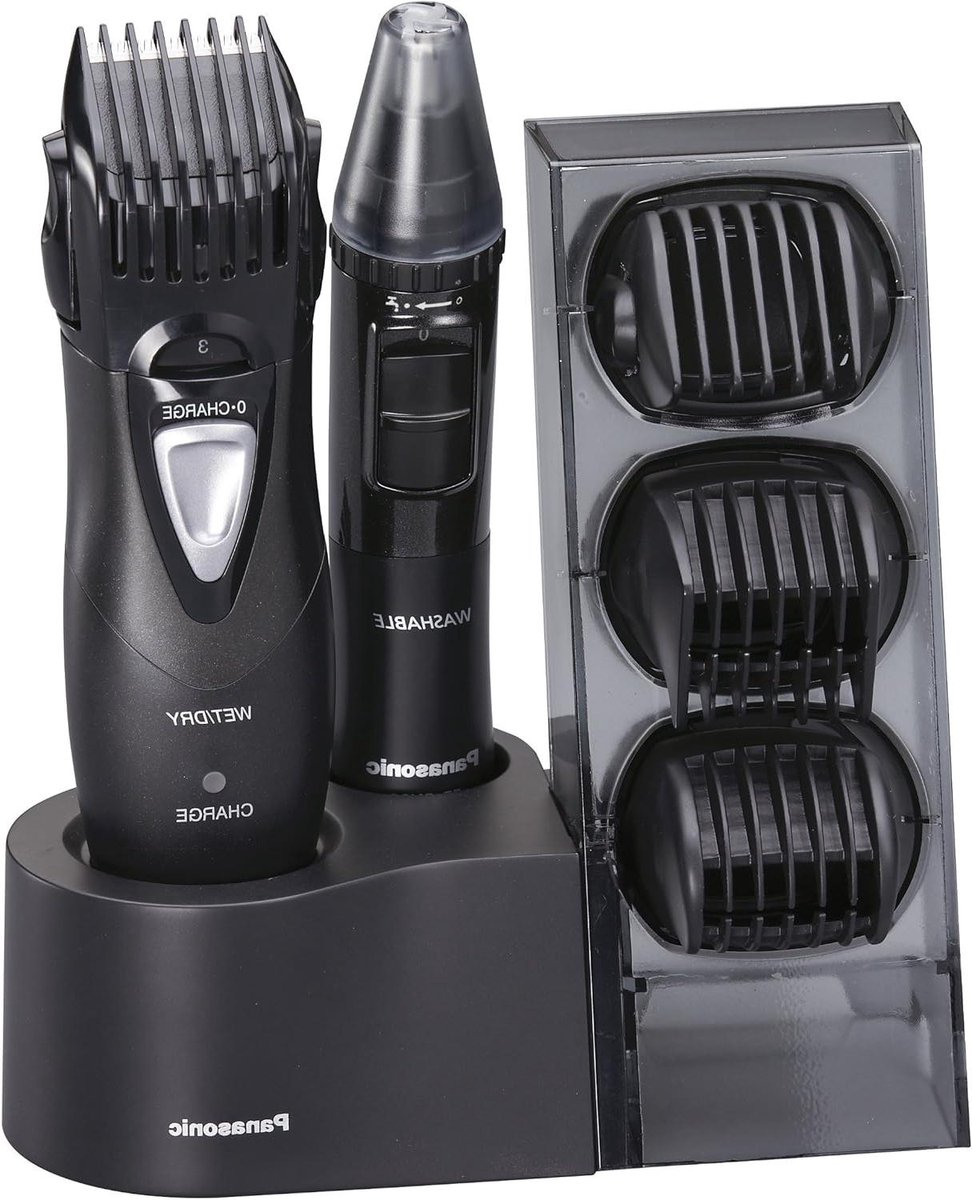 Multitrimmer Set - Grooming Kit - Gezichtsverzorging Thuis - 7-in-1 Functionaliteit - 0.5-15mm Instelbaar - Zwart