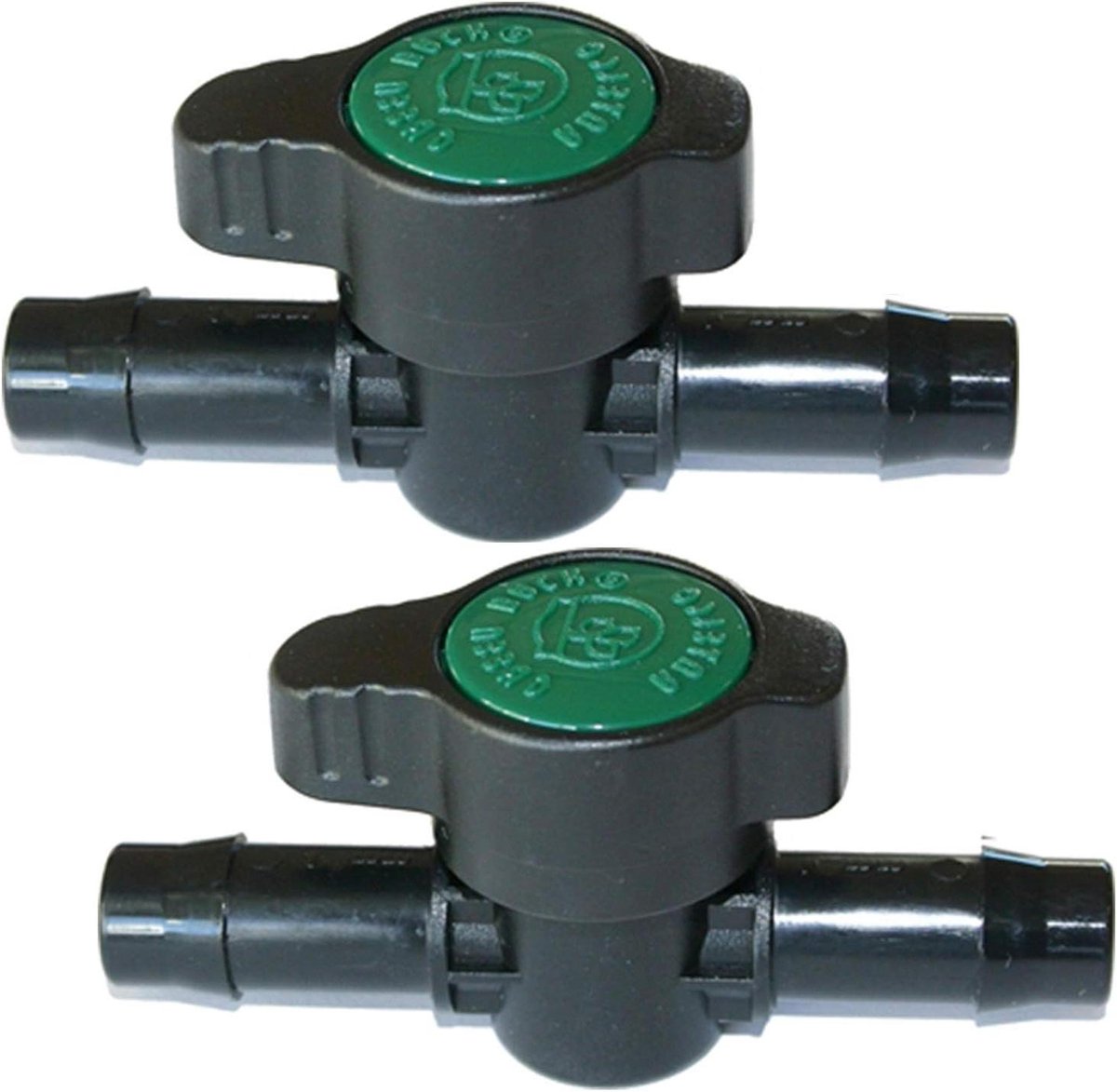 Kogelkraan met weerhaken - Waterkraan - Waterstroom regelen - Volledige controle - 13 mm - Zwart