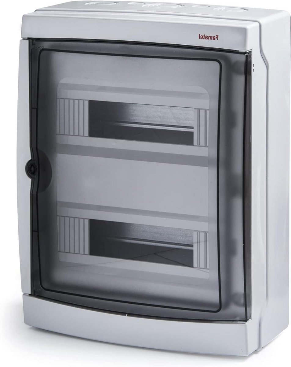 Verdeelautomaat Kast - Elektrische Behuizing - Veilige Installatie - IP65 Waterdicht - 26 Elementen - Wit
