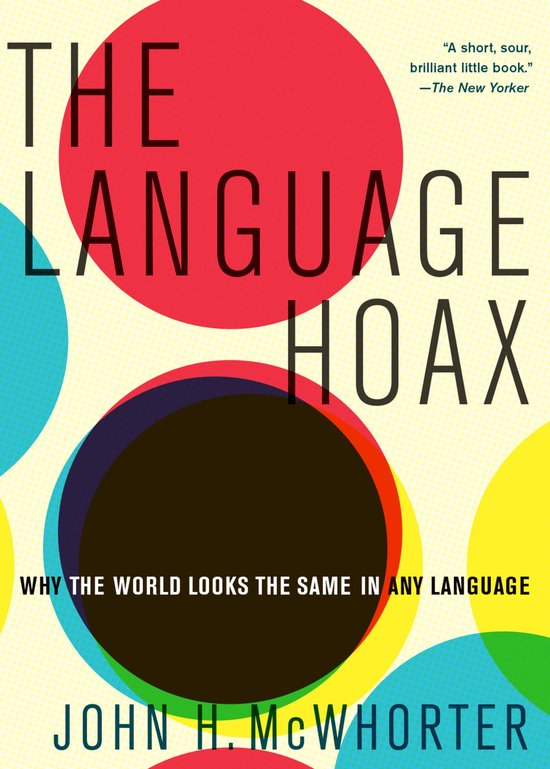The Language Hoax - cover