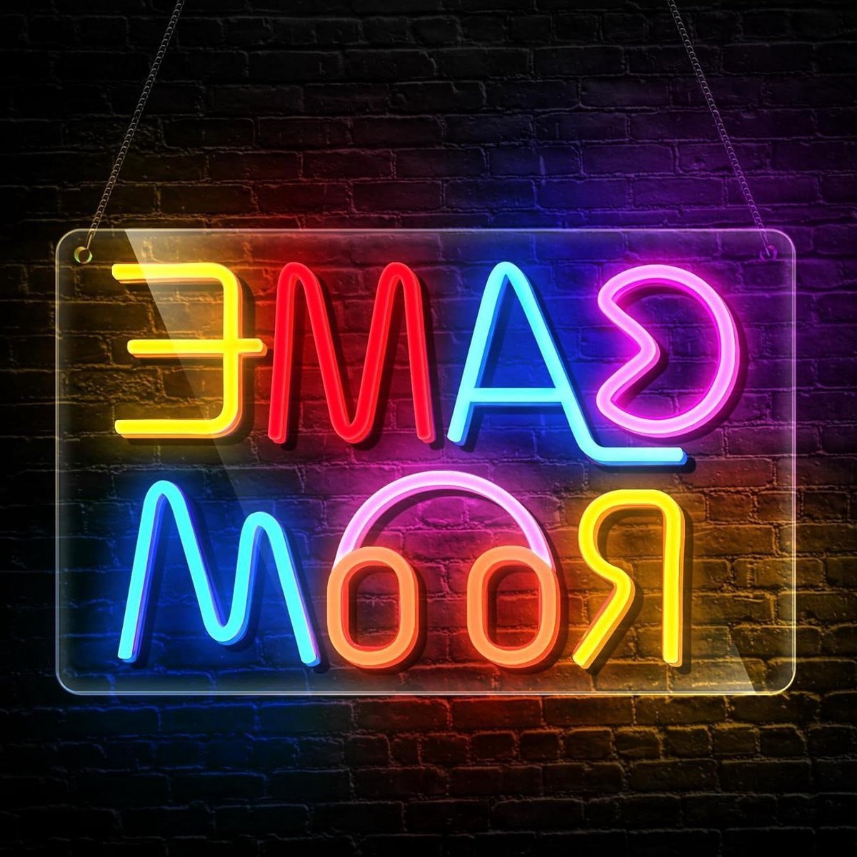 Neon Sfeerlicht - Wanddecoratie Lamp - Ruimte Verlichten - Verstelbare Helderheid - 5V USB - Game Kamer