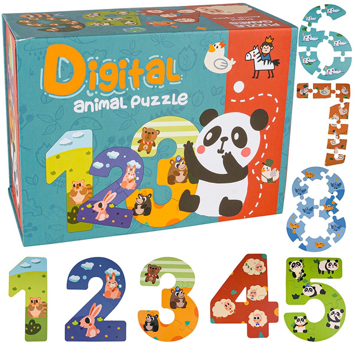 Digital Houten Puzzle