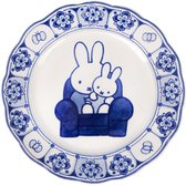 ROYAL DELFT - Bord nijntje - Delfts Blauw - 22 cm