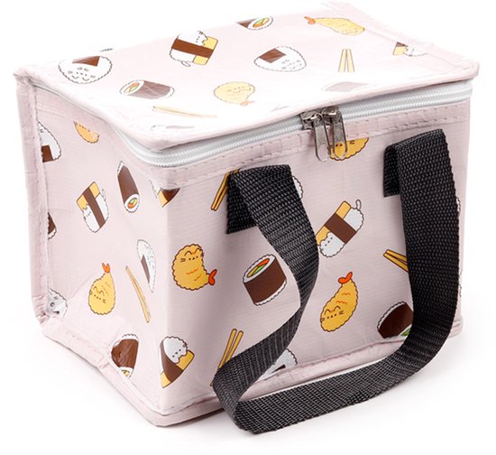 Sushi koeltas - Pusheen Sushi club - PET - sixpack van Puckator — afbeelding 2