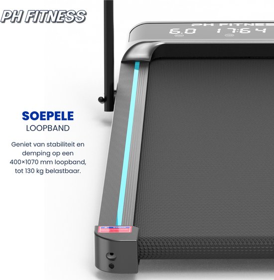 Loopband Focus Fitness Jet 1 - Inklapbaar/Opklapbaar - Fitnessapparaat - 1-13 km/u