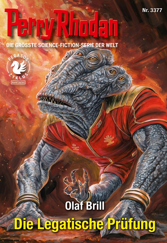 Perry Rhodan-Erstauflage 3377 - Perry Rhodan 3377: Die Legat ... - cover