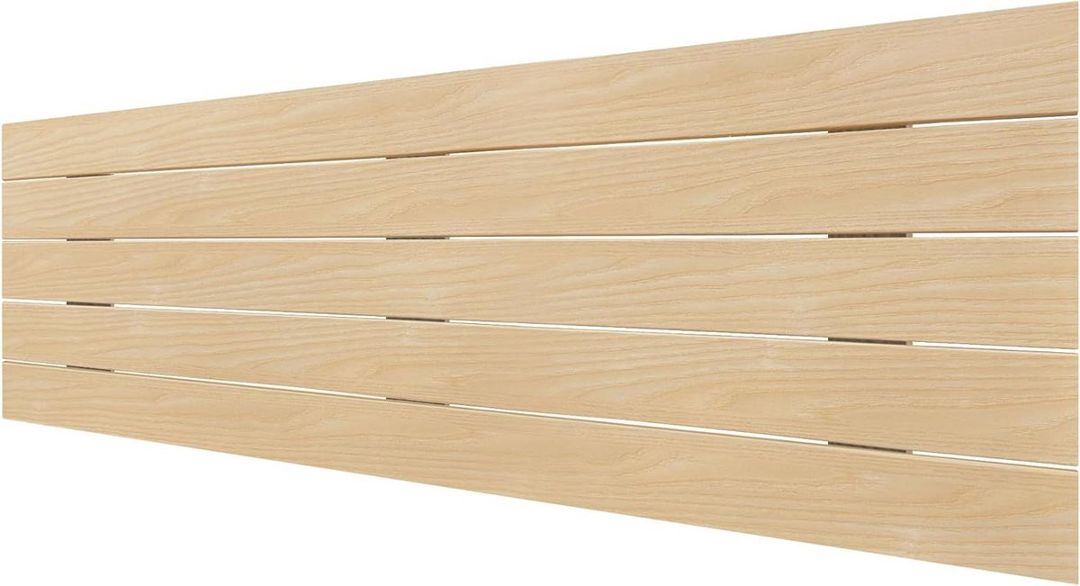 Hoofdbord Palletstijl - Bed hoofdeinde - Slaapkamer Decoratie - Gemaakt van gerecycled hout - 150x46 cm - Natuurlijk Hout