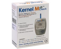 Multicheck 3UZ startpakket 3-in-1 glucose-cholesterol-urinezuur meter
