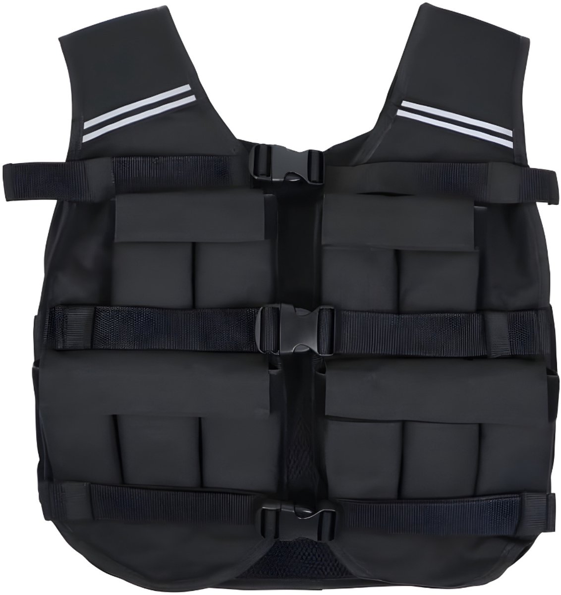 DnA® Gewichtsvest - Gewichtsvesten - Weight Vest - Zwart - 42cm x 31cm x 11cm
