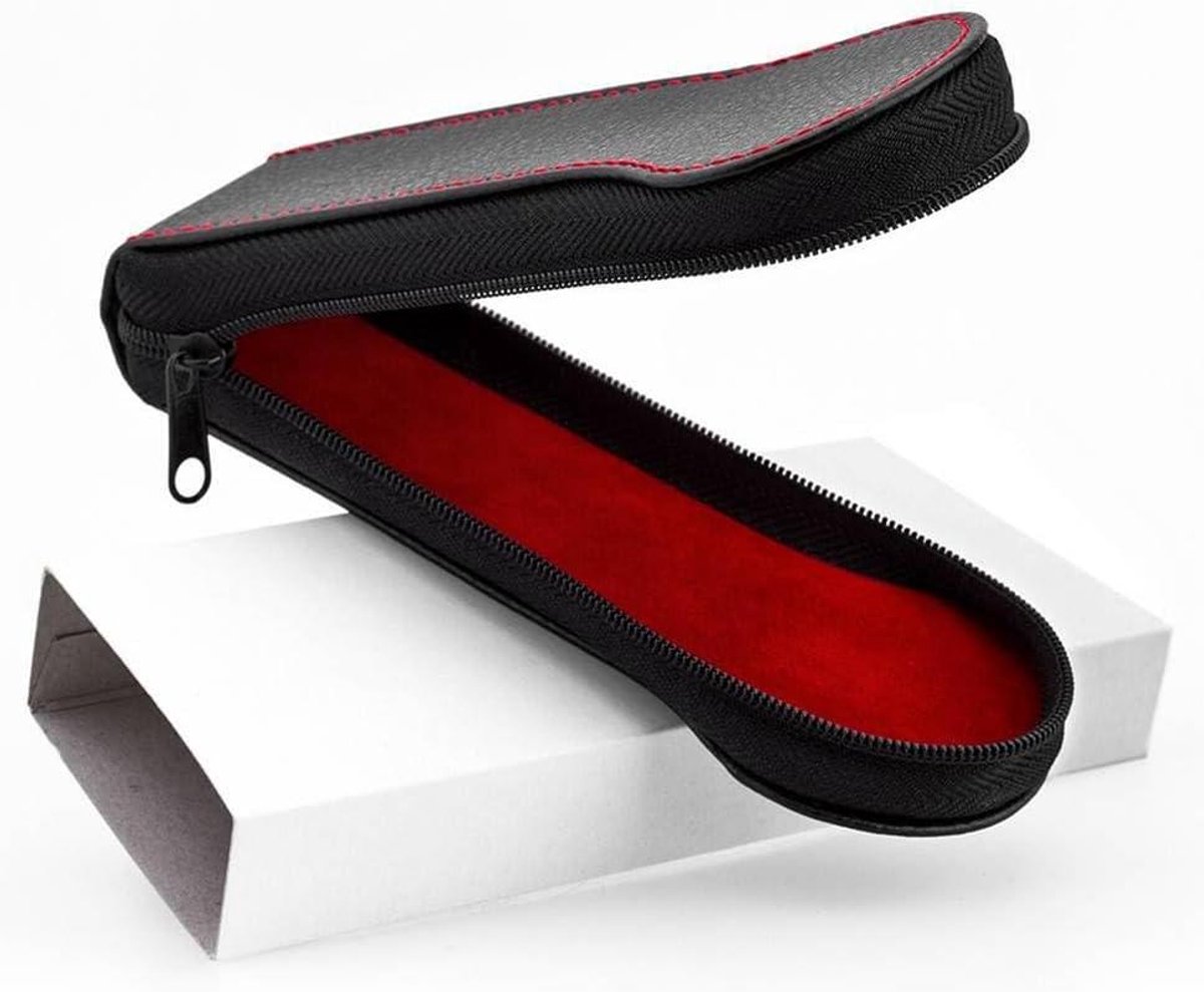 Horloge Etui - Reis Case - Veilig Opbergen - Krasbescherming - Voor 1 Horloge - Rood