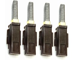 4 stuks 2311480 Vervangende koolborstel voor stofzuigermotor - Vervangingsonderdelen voor stofzuigers
