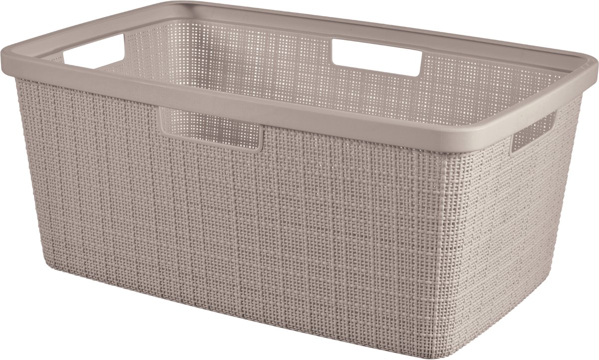 Curver Jute Wasmand - 46L - Taupe