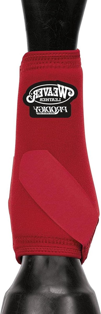 Paarden Hoefschoenen - Sportlaarzen Paard - Beenbescherming Paard - Dynamic Sling System - 4 Stuks - Rood