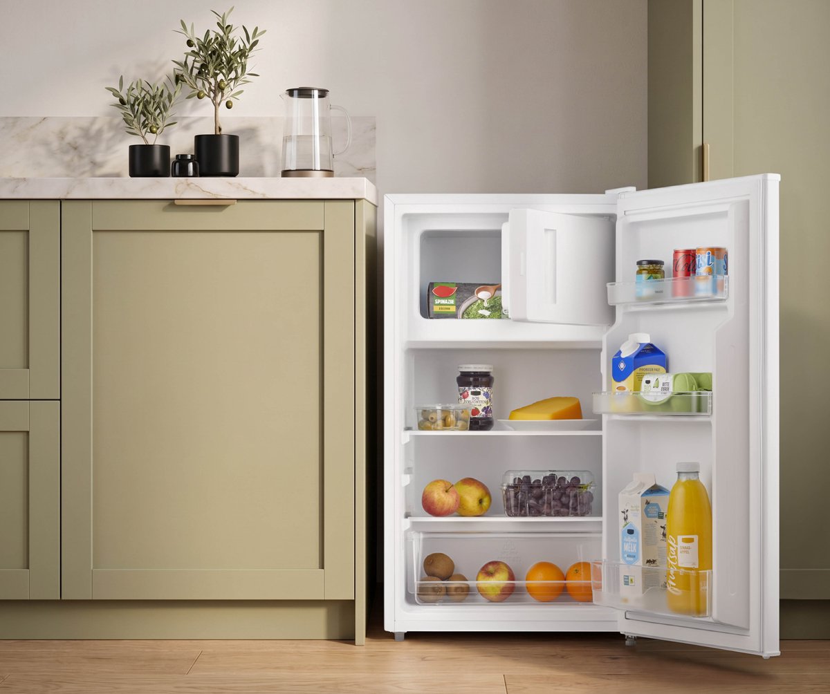 Tomado TRT4702W - Tafelmodel koelkast - 80 liter - Met vriesvak - Energielabel D - Wit — afbeelding 5