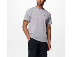 Columbia CSC™ Outdoor Back Graphic Tee Heren Outdoorshirt - Shale Purple, Scoped View