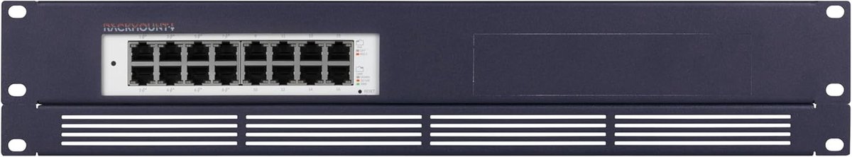 Netwerk Switch Bevestiging - Rackmontage Kit - Serverkast Organisatie - Stabiele Bevestiging - 25 x 17 x 17 cm