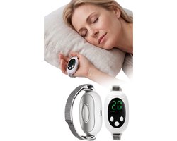 Goodli Slaaphulp Handpalm PRO - Handheld Ontspanningsapparaat met Microstroom - 18 Standen - USB-C - Wit