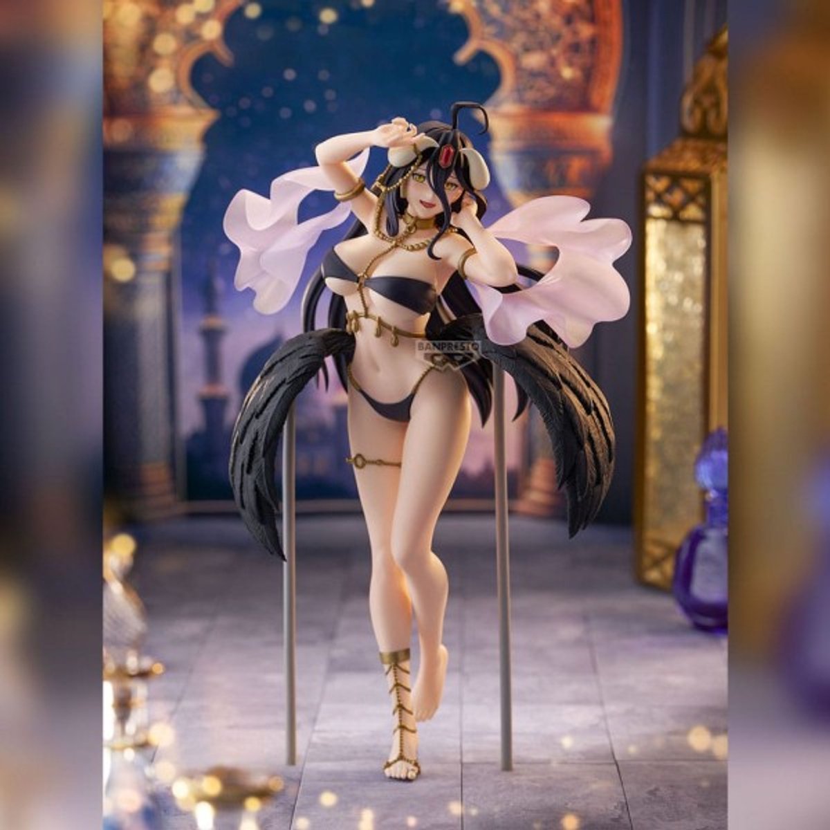 Japanse Anime Figuur Beeld - Overlord PVC Statue Classical Tuning Arabian Nights Albedo 21 cm